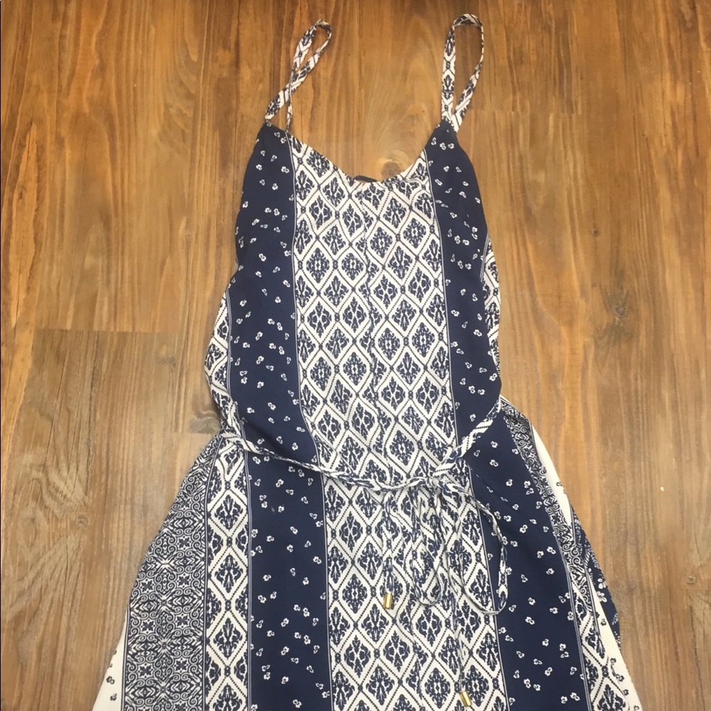 Motherhood Maternity Navy knee length dress-Size L